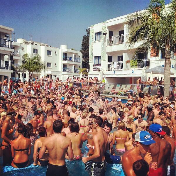Tsokkos Holidays Hotel Apartments Ayia Napa Exterior foto